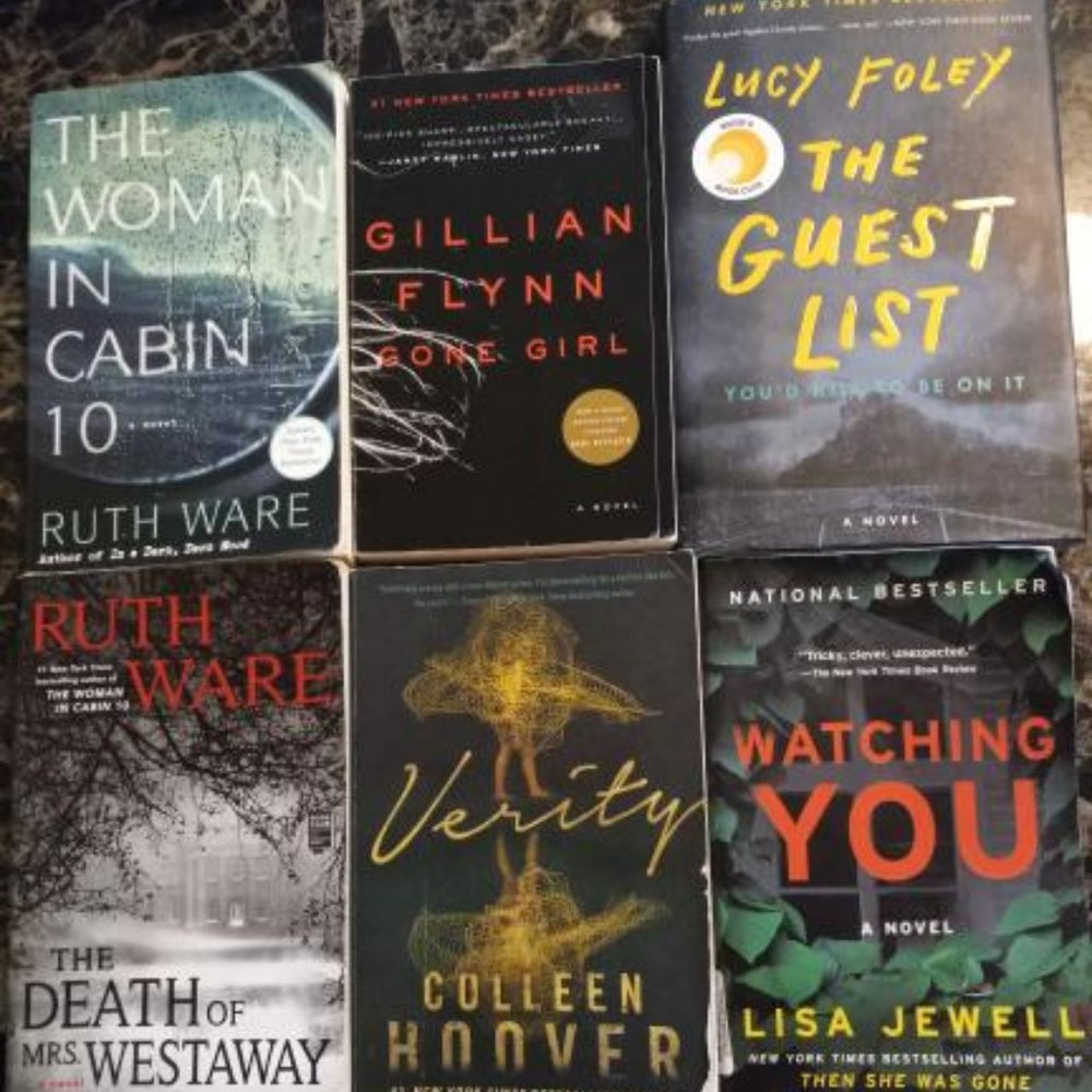 Book Bundle - Thriller/Mystery/Suspense Fiction